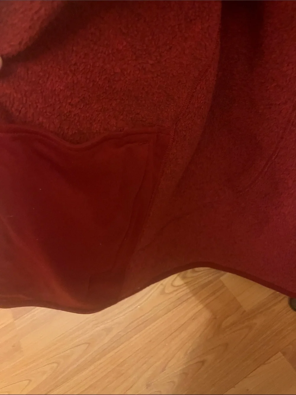 Patagonia Men's Full-Zip Fleece Jacket - Red size small